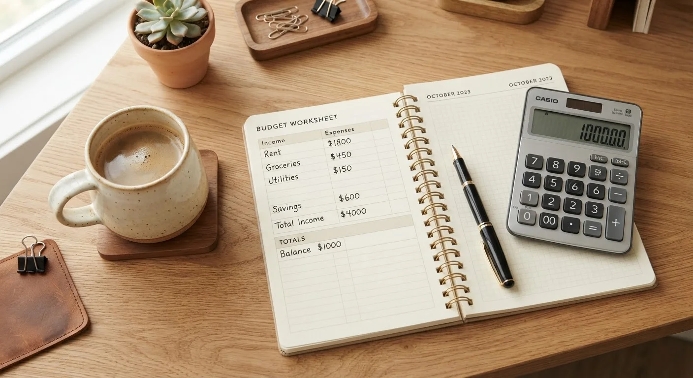 Building Your First Monthly Budget in Seven Steps