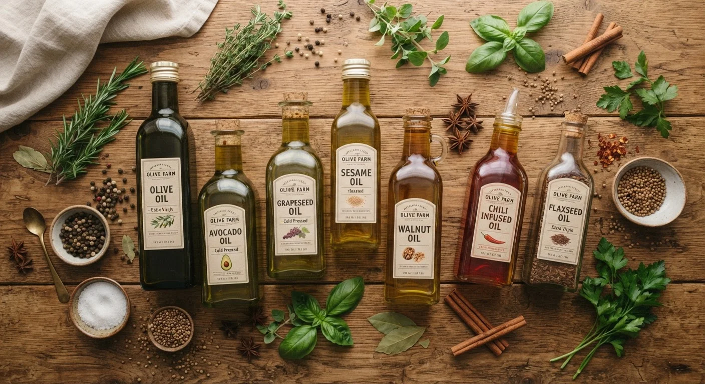 Cooking Oils: Smoke Points, Flavor Profiles, and When to Use Each