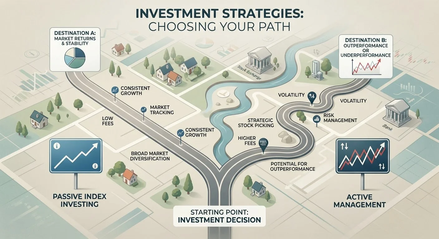 Index Funds vs. Actively Managed Funds: Understanding the Core Difference