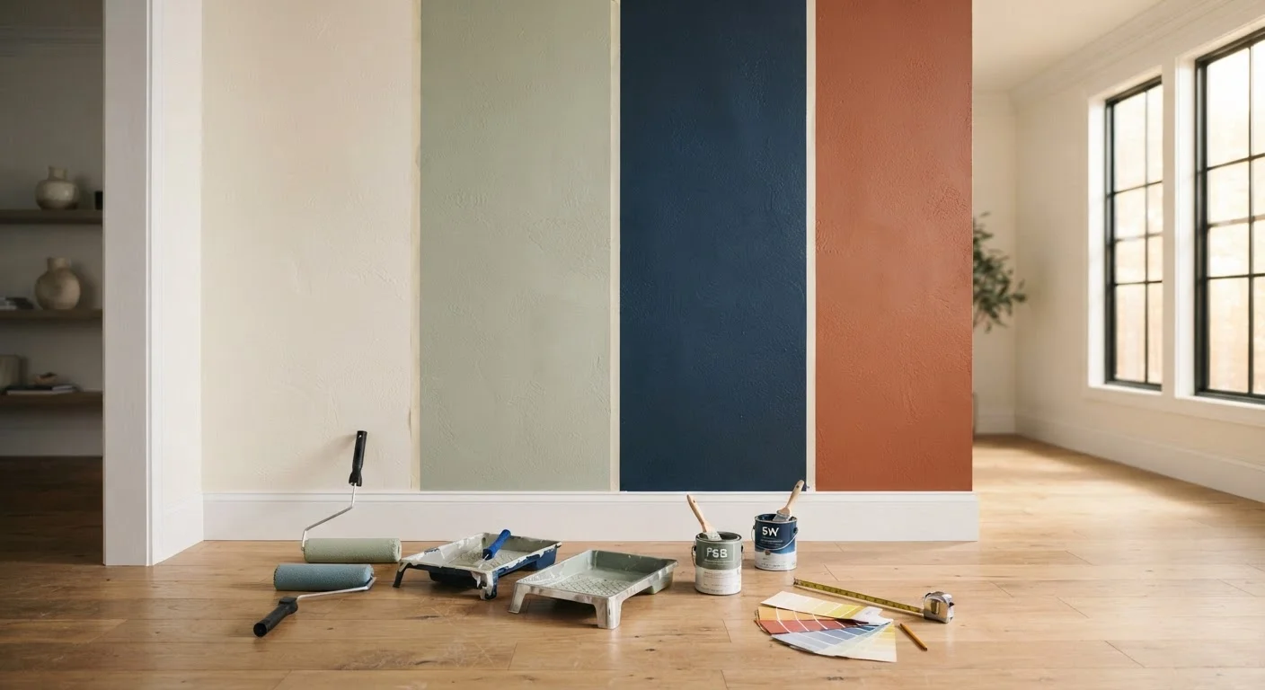 Interior Paint Finishes Explained: Flat, Eggshell, Satin, and Beyond