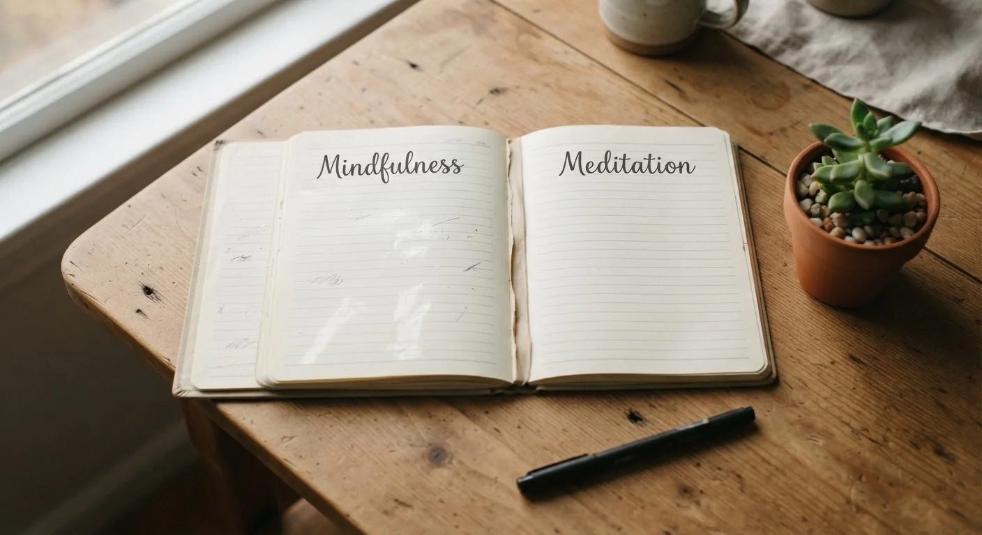 Mindfulness vs. Meditation: Clearing Up the Confusion