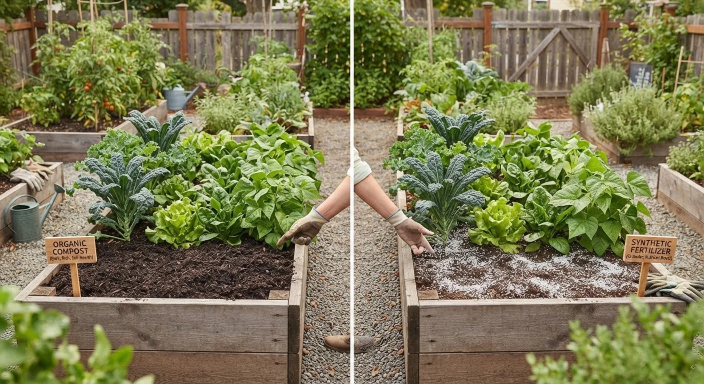 Organic Fertilizer vs. Synthetic Fertilizer: A Practical Comparison for Home Gardens