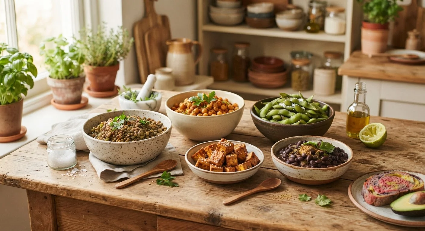 Plant-Based Protein Sources That Work for Meat-Eating Households