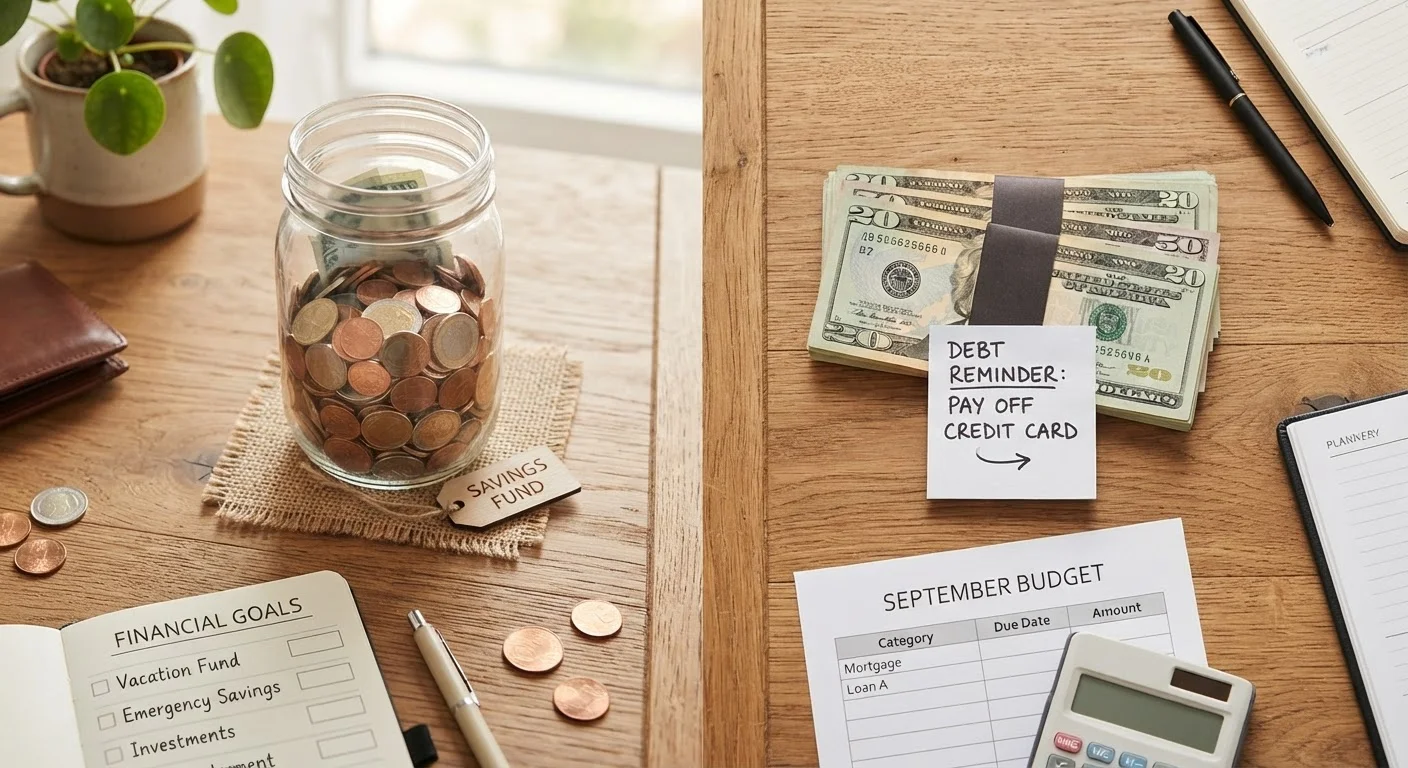 Saving While in Debt: When It Makes Sense and When It Doesn't