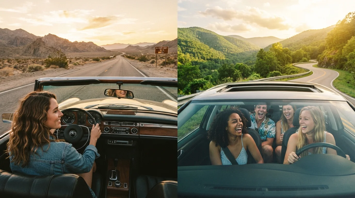 Solo Road Tripping vs. Group Road Tripping: How the Experience Differs