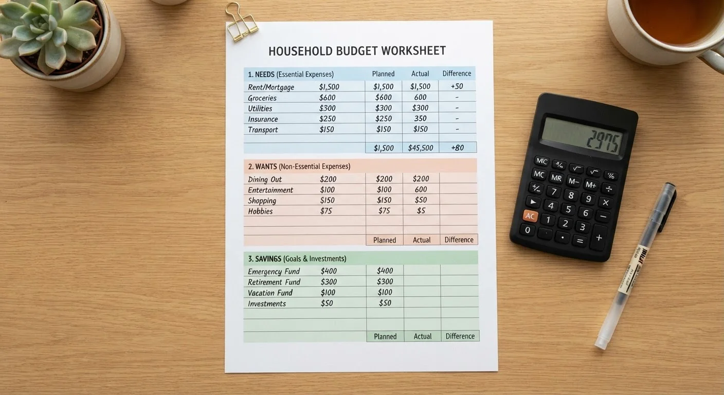 The 50/30/20 Rule: A Simple Framework for Everyday Spending