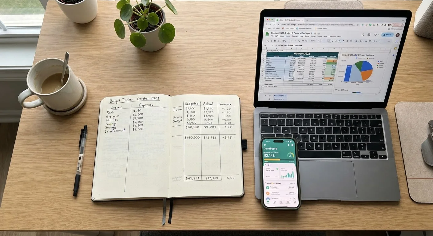 Tracking Your Spending: Paper, Spreadsheet, or App?