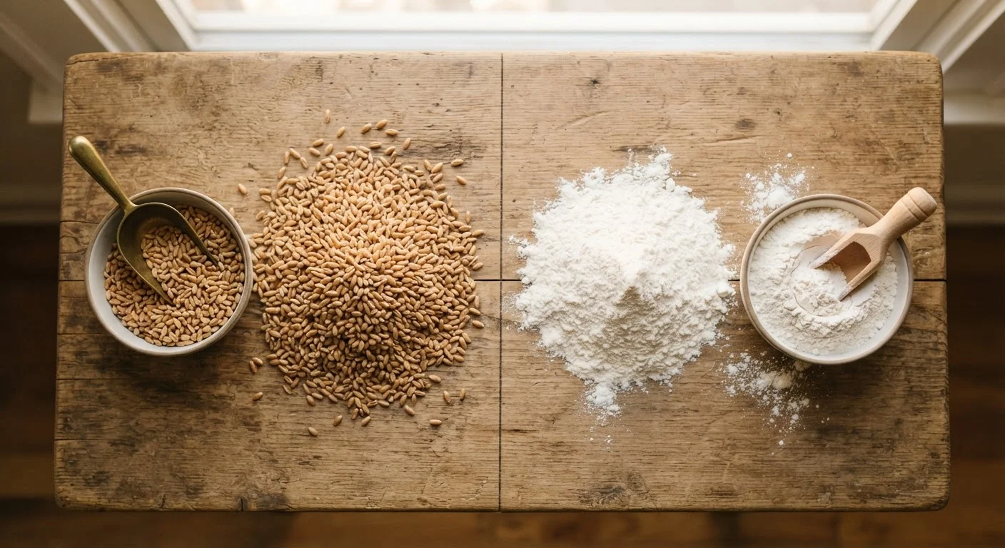 Whole Grains vs. Refined Grains: What Changes When You Process a Kernel