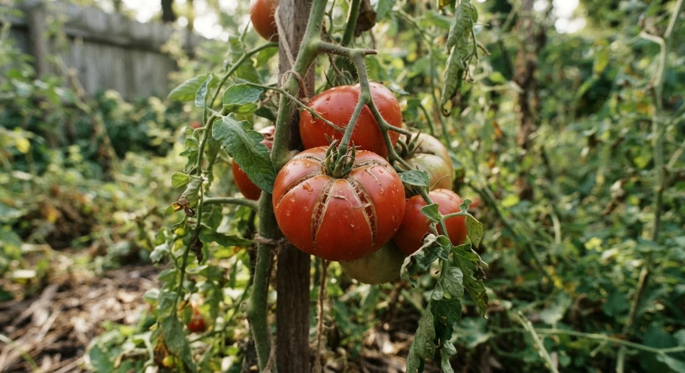 Why Your Tomatoes Keep Cracking Before You Can Pick Them